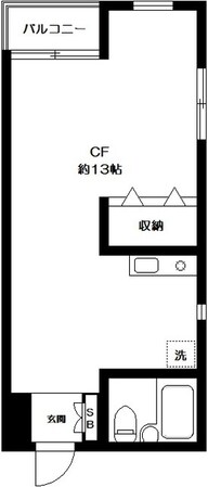 旗の台駅 徒歩9分 1階の物件間取画像